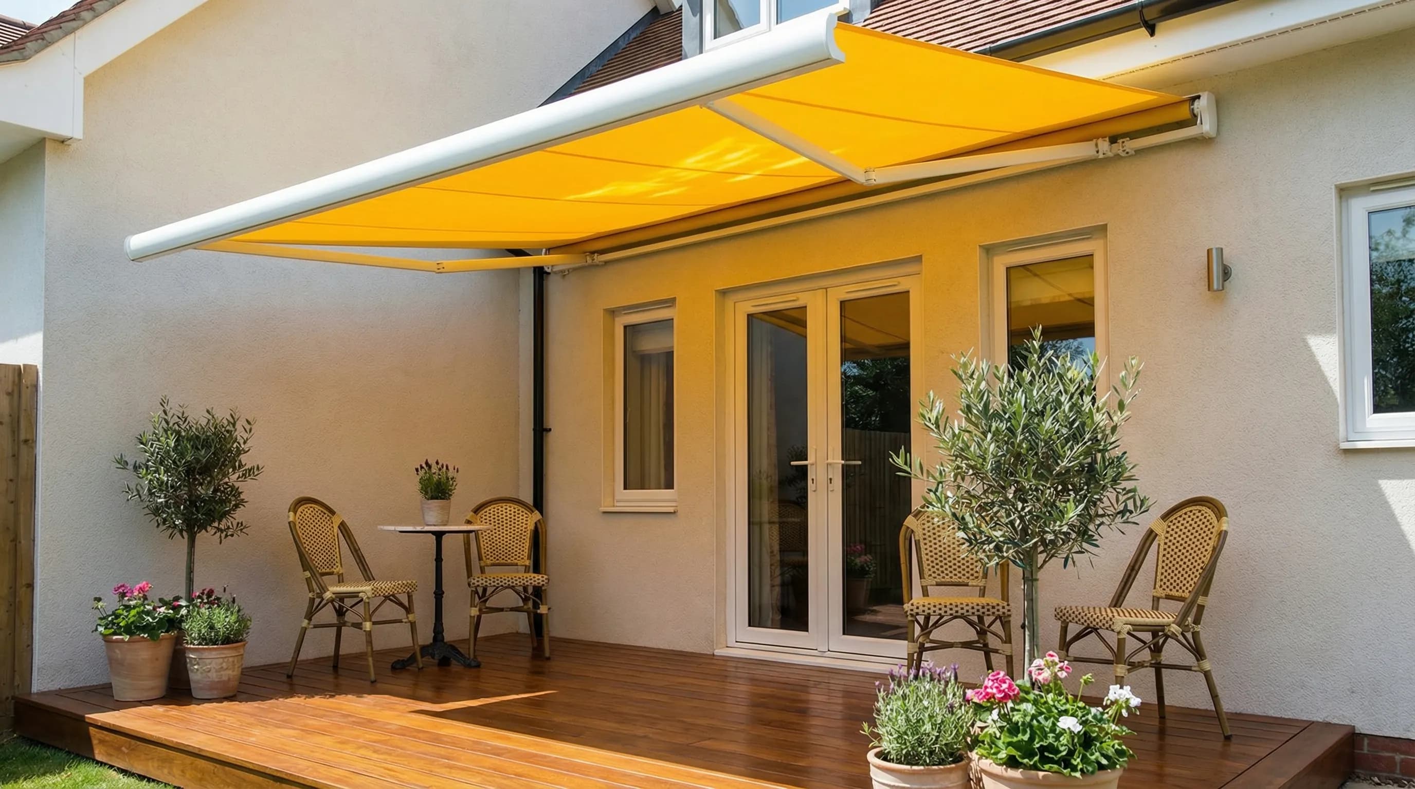 Store extérieur posé par AFS