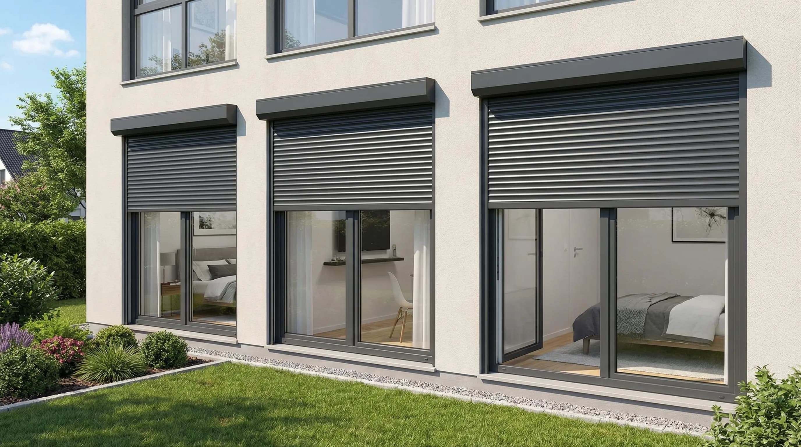 Volet roulant PVC et aluminium